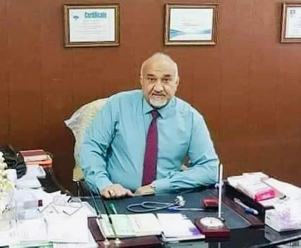 وفاة الدكتور (حيدر مخلف المشرفاوي) استشاري جراحة الجملة العصبية