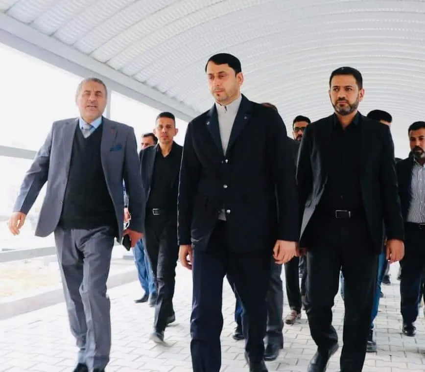 مستشفى الناصرية للقلب يستقبل معالي الامين العام لمجلس الوزراء في خضم نجاح اول عملية قلب صناعي في العراق.