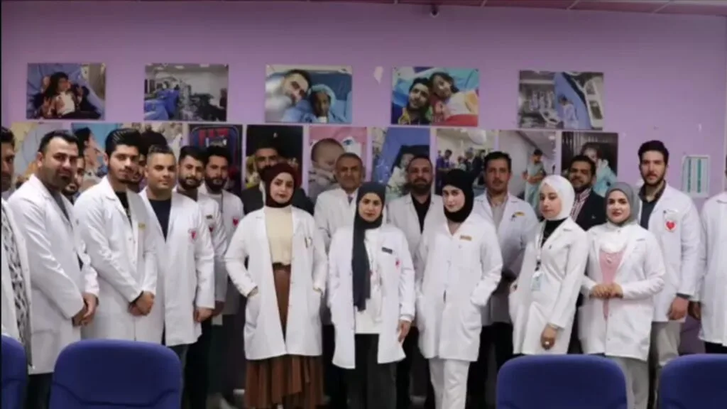 شعبة المختبر تنظم حفل ترحيبي بالمختبريين المعينين الجدد في مستشفى الناصرية للقلب